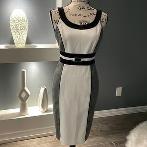 WHBM dress with waist detailing
